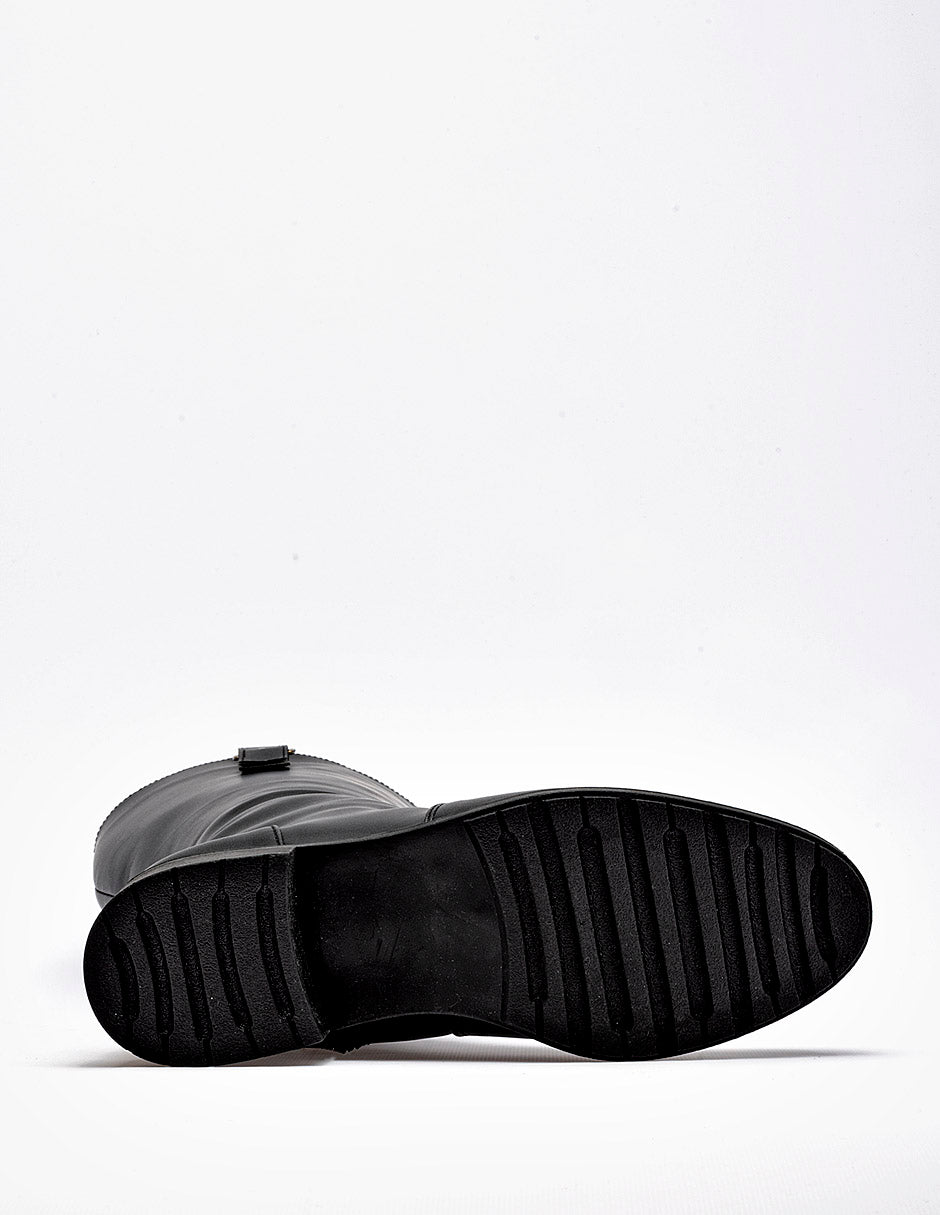 Bota Tacón para Mujer marca Moramora color negro CARMELA