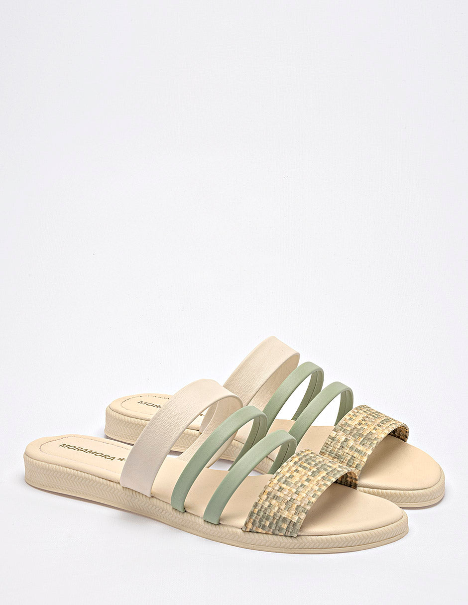 Sandalia piso para Mujer Multicolor Sakura en Moramora