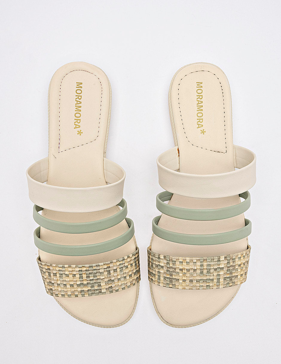 Sandalia piso para Mujer Multicolor Sakura en Moramora