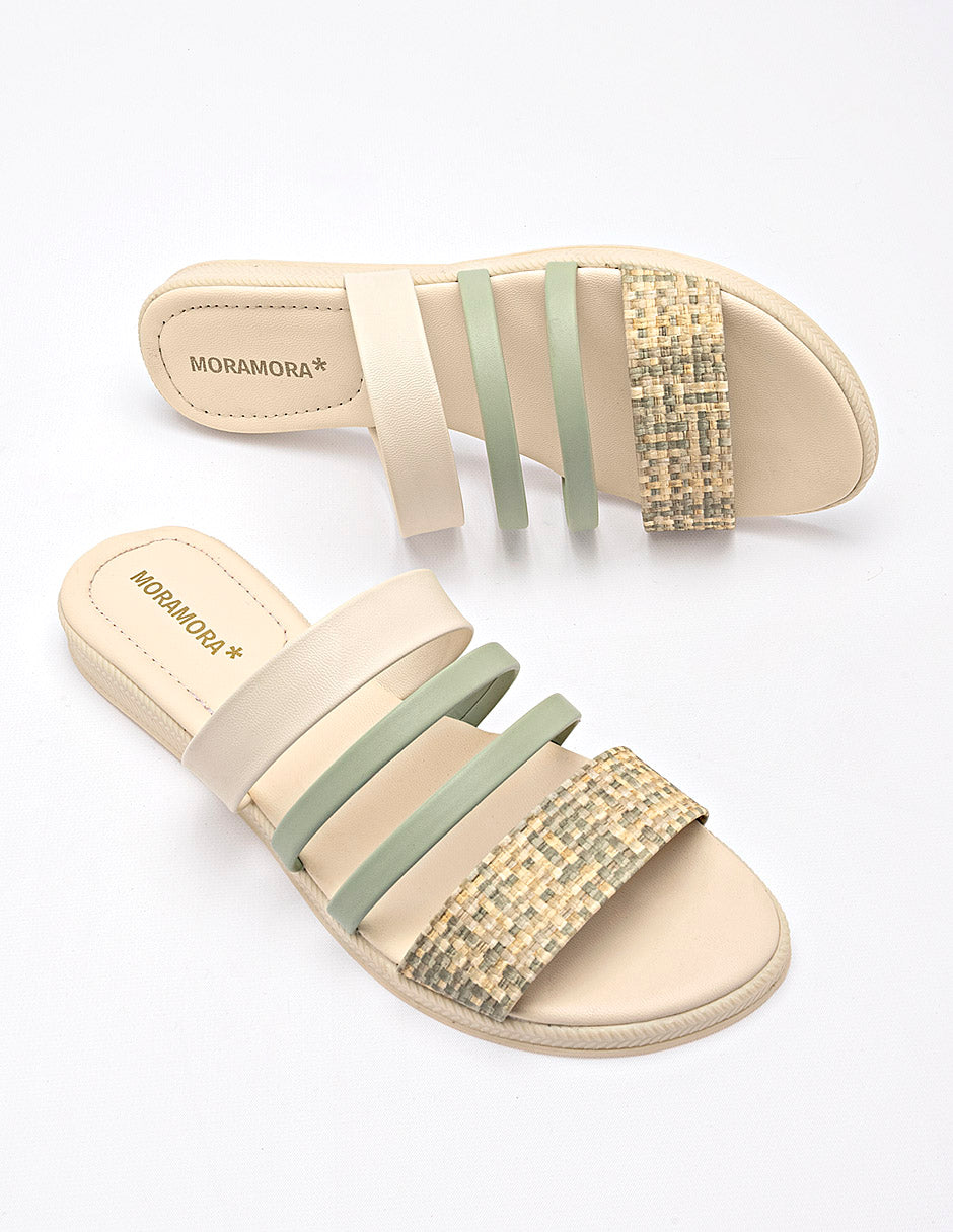 Sandalia piso para Mujer Multicolor Sakura en Moramora