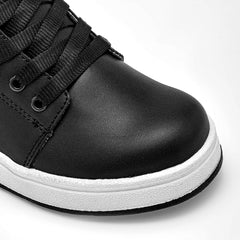 Botín para Preescolar niño Negro Milan