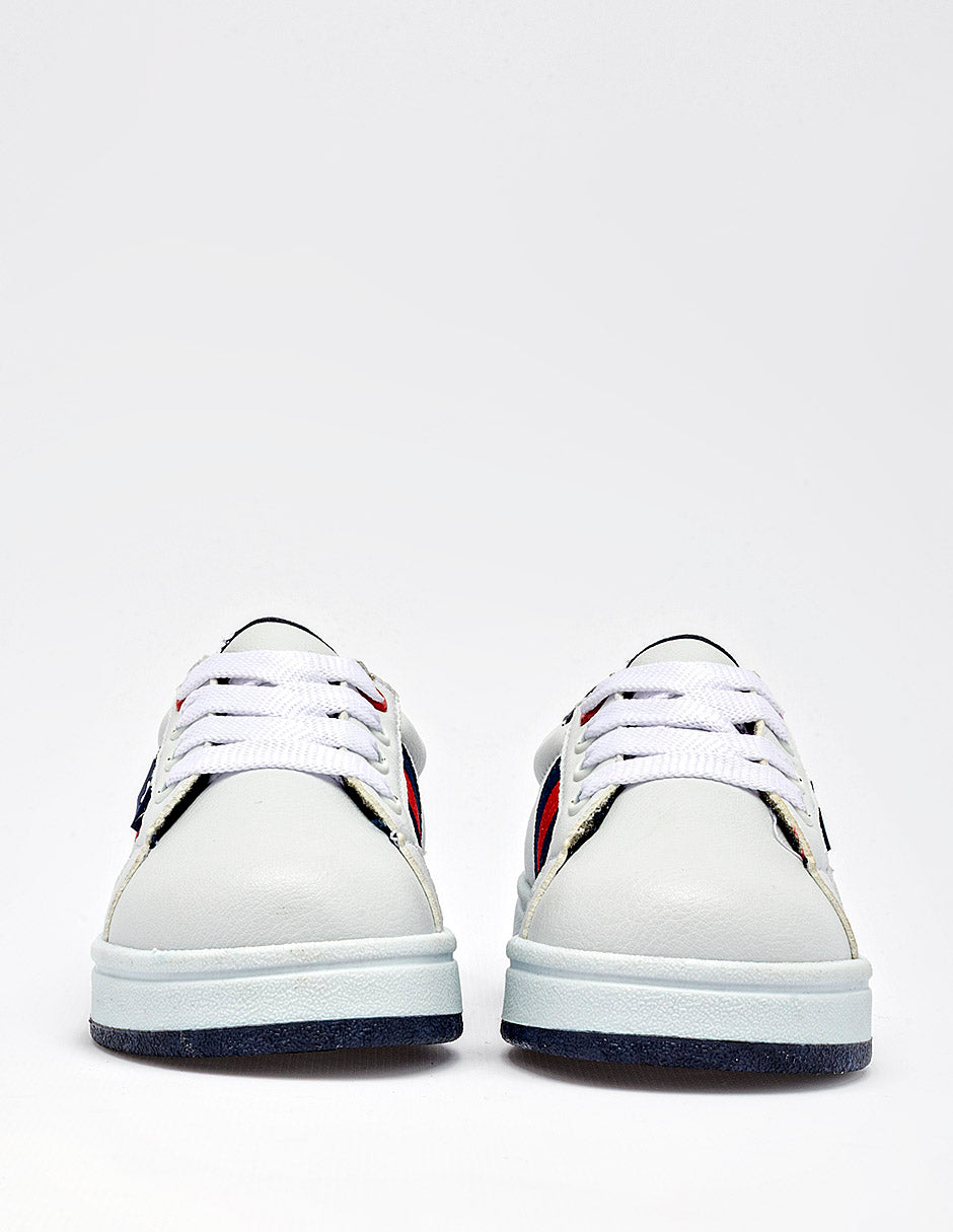Tenis para Preescolar niño Blanco Quinn en Moramora