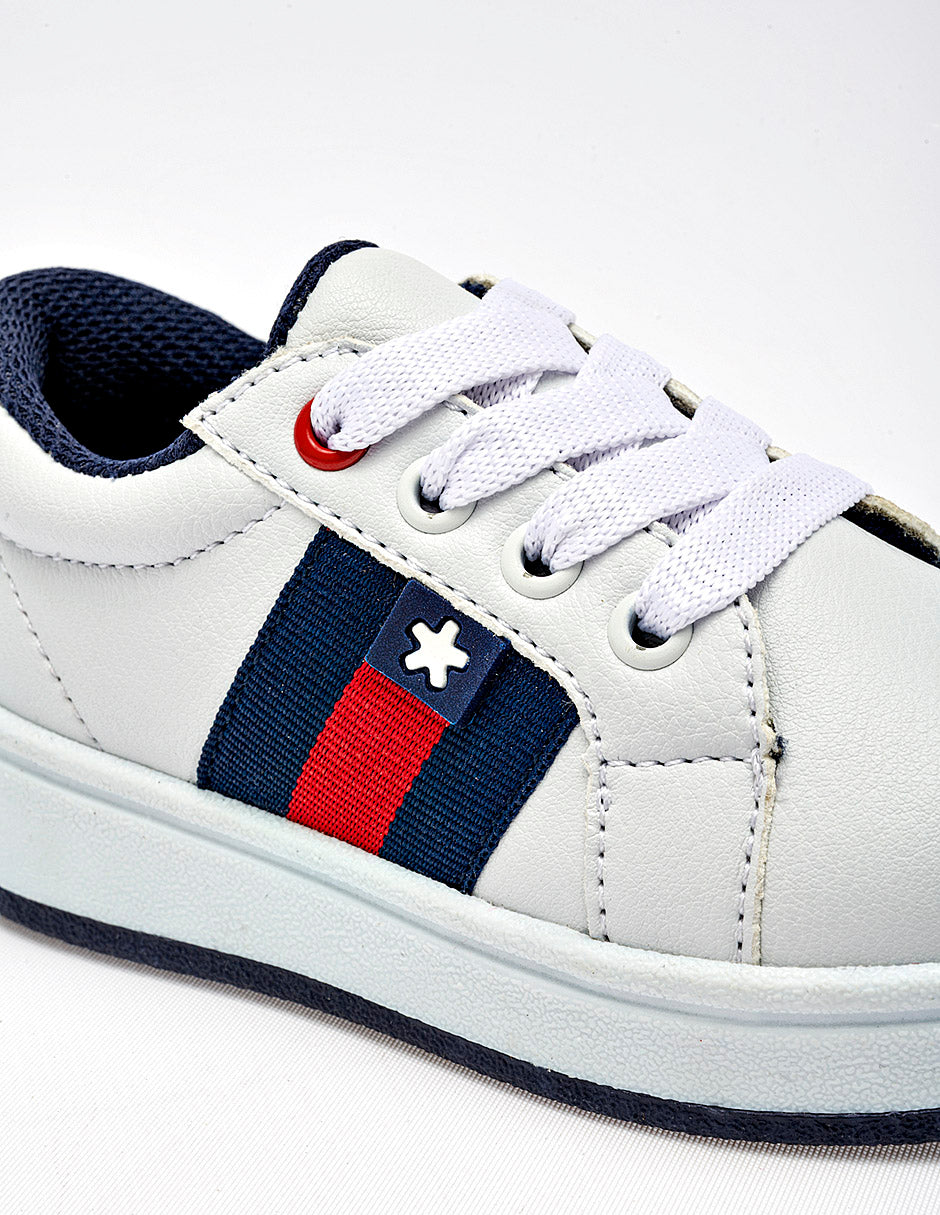 Tenis para Preescolar niño Blanco Quinn en Moramora