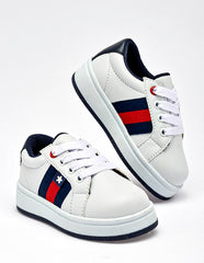 Tenis para Preescolar niño Blanco Quinn en Moramora