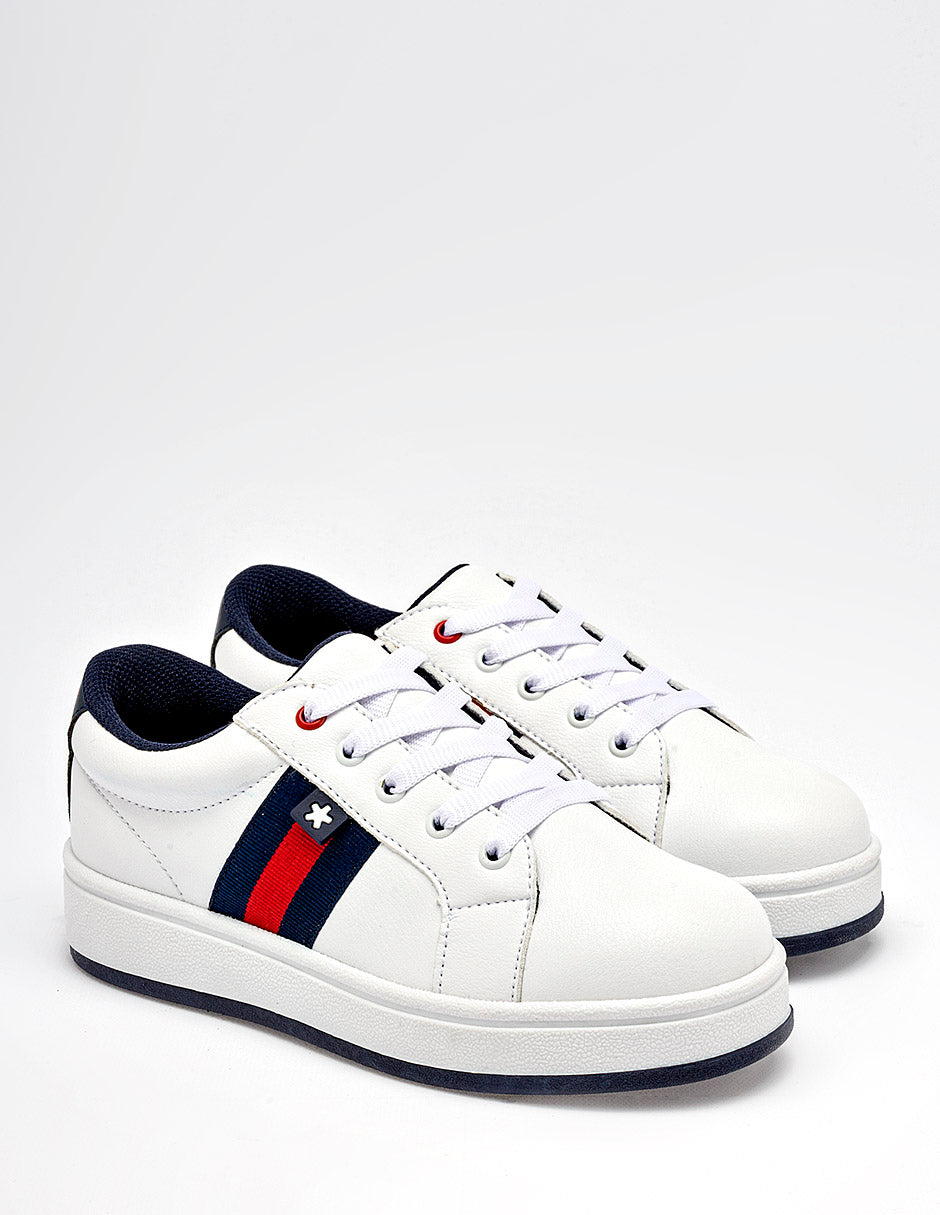 Tenis para Niño Blanco Quinn en Moramora