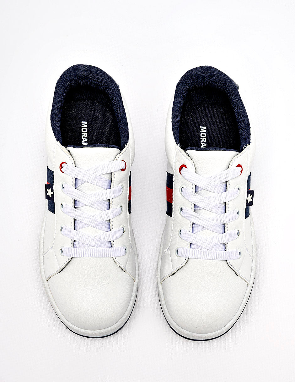 Tenis para Niño Blanco Quinn en Moramora