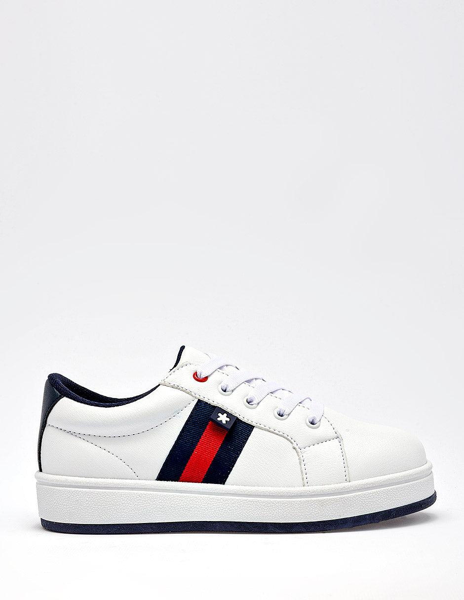 Tenis para Niño Blanco Quinn en Moramora