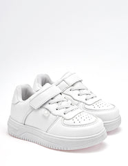 Tenis escolar para Preescolar Niña Blanco Robin en Moramora