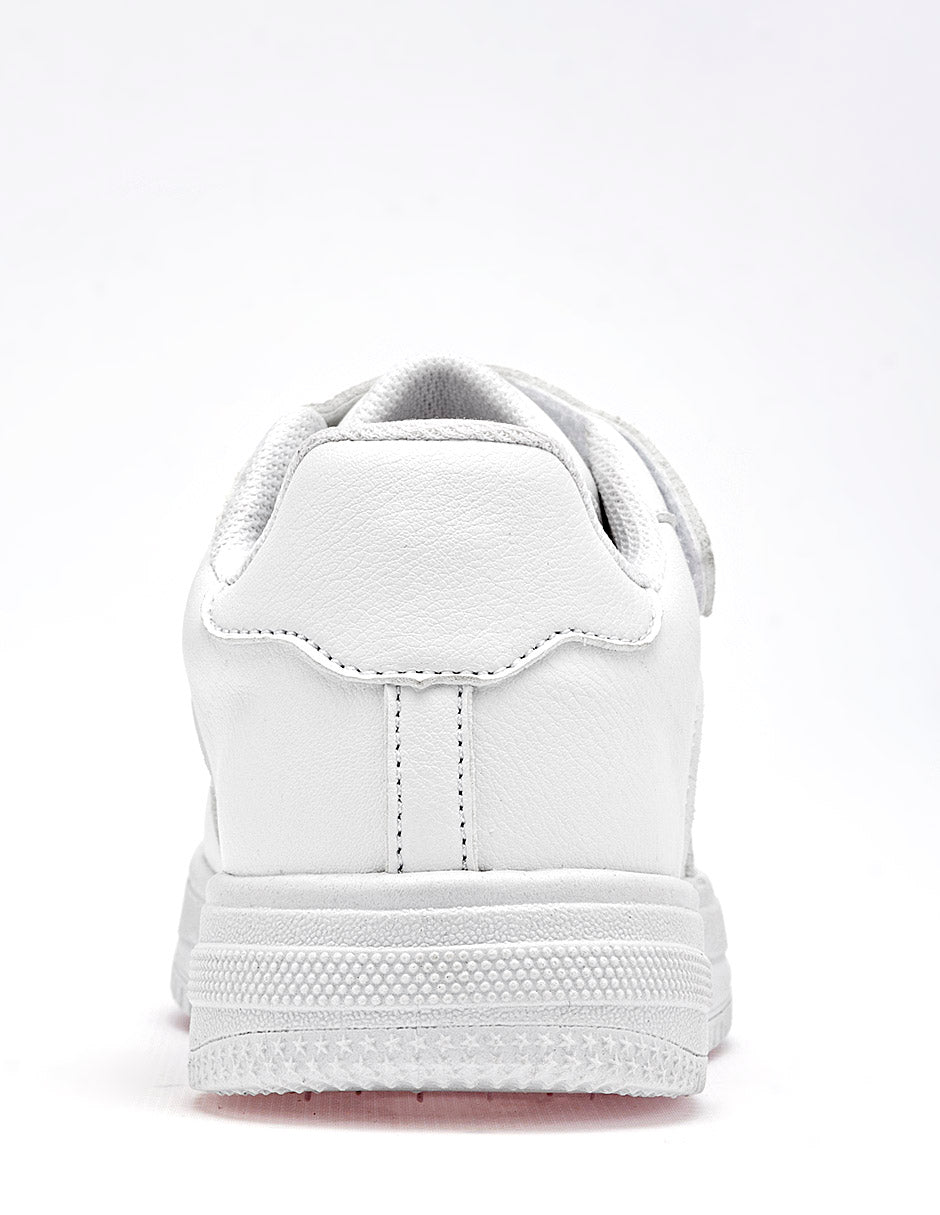 Tenis escolar para Preescolar Niña Blanco Robin en Moramora