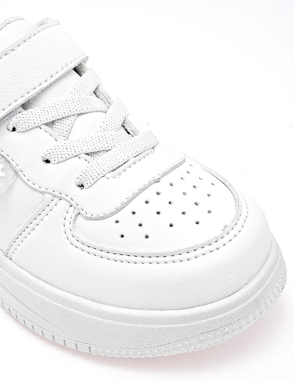 Tenis escolar para Preescolar Niña Blanco Robin en Moramora