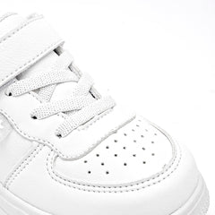 Tenis escolar para Preescolar Niña Blanco Robin