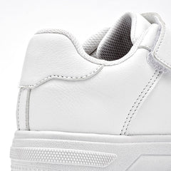Tenis escolar para Preescolar Niña Blanco Robin