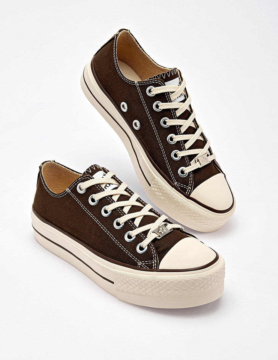 Tenis para Mujer Café Lia en Moramora