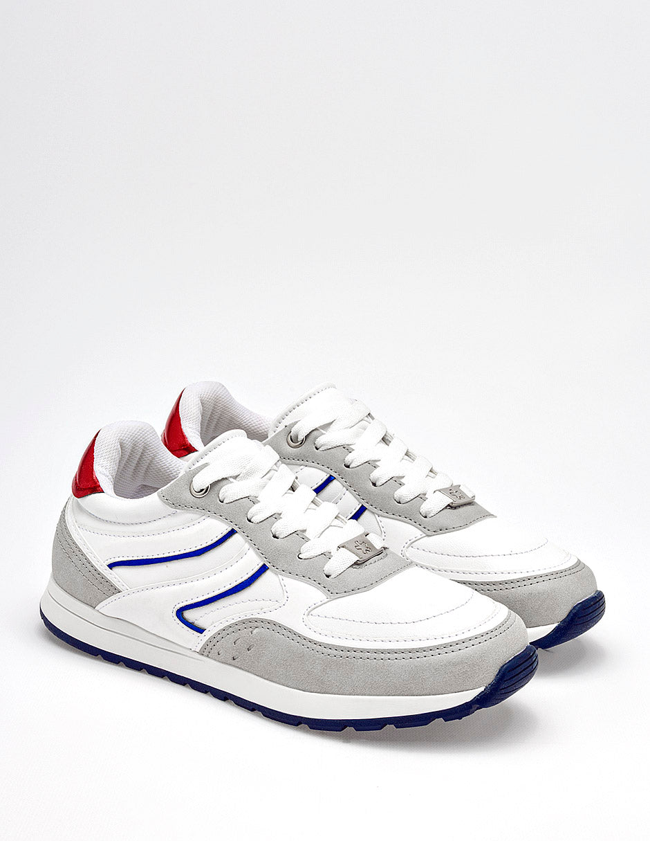 Tenis para Mujer  Blanco Ava en Moramora