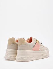 Tenis chunky para Mujer  Marfil Leticia en Moramora