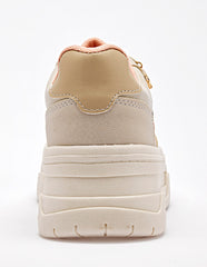 Tenis chunky para Mujer  Marfil Leticia en Moramora