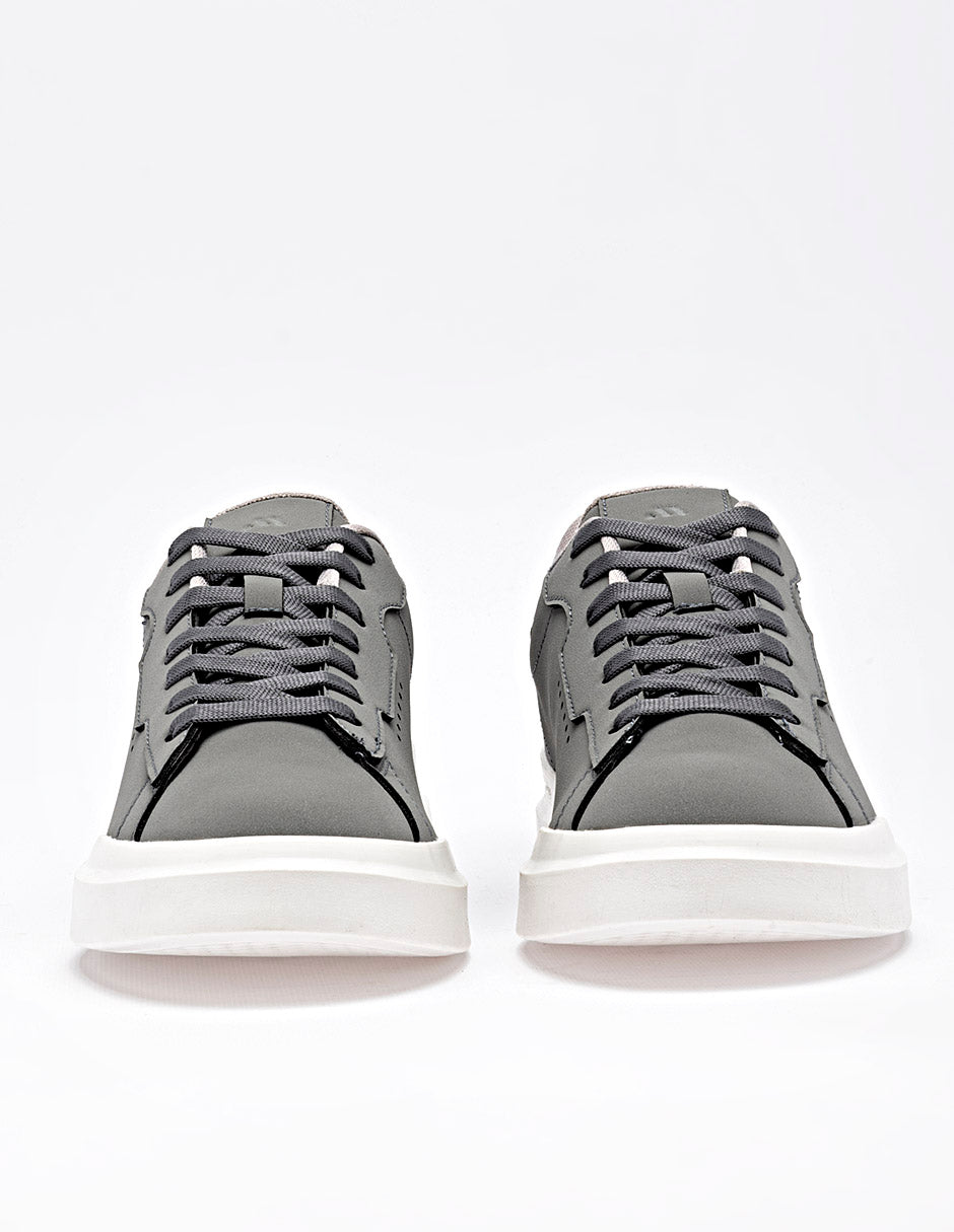 Tenis para Hombre Gris Diego en Moramora