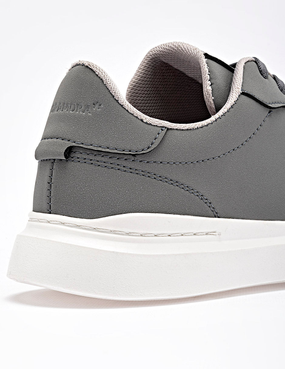 Tenis para Hombre Gris Diego en Moramora