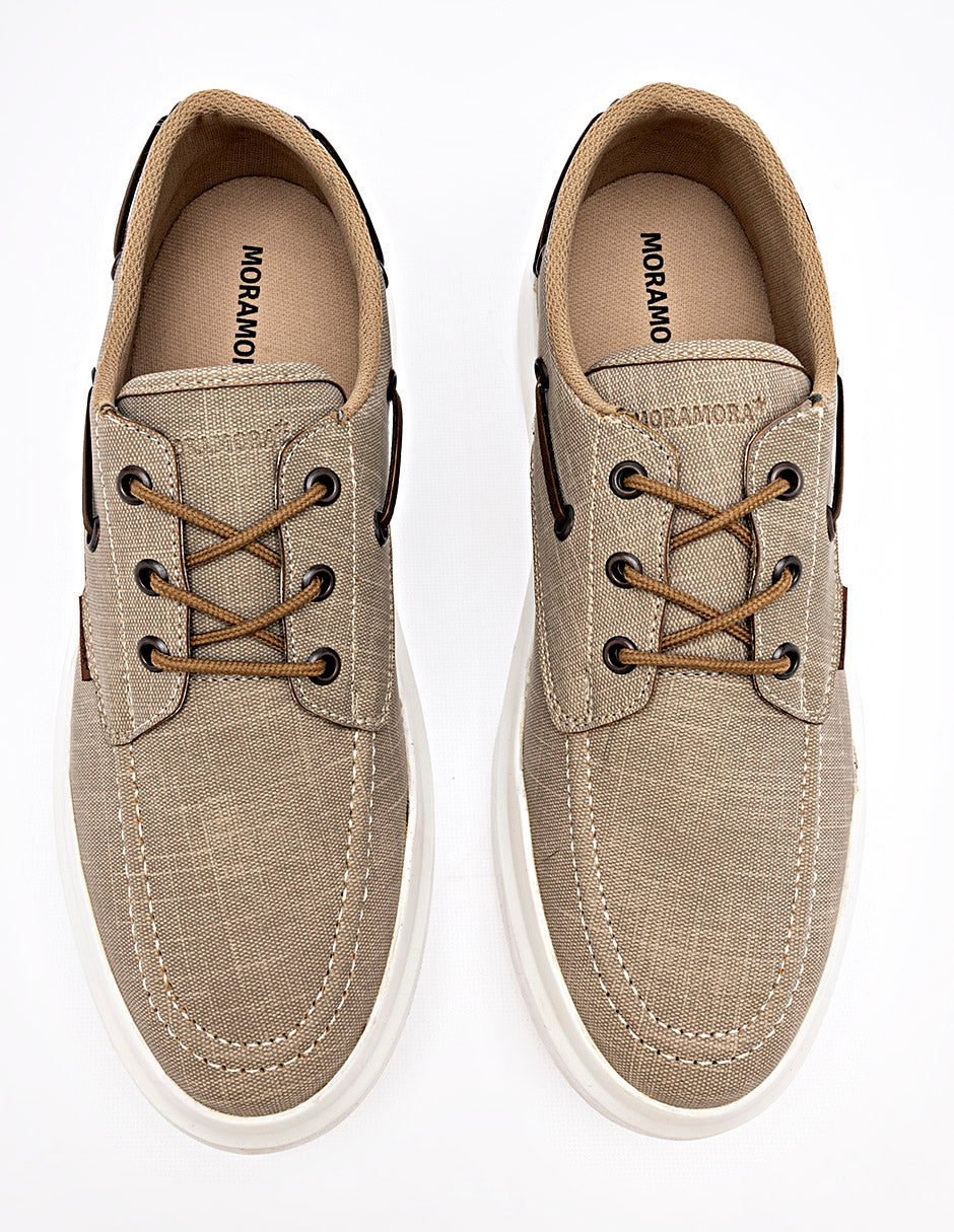 Zapato casual para Hombre  Beige Dario en Moramora
