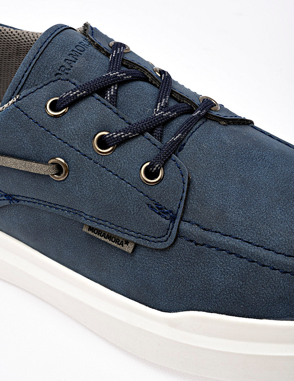 Zapato casual para Hombre Azul Marino Dario en Moramora