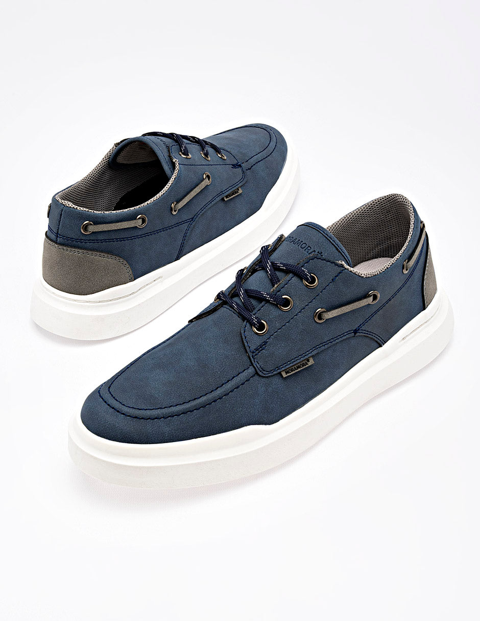 Zapato casual para Hombre Azul Marino Dario en Moramora