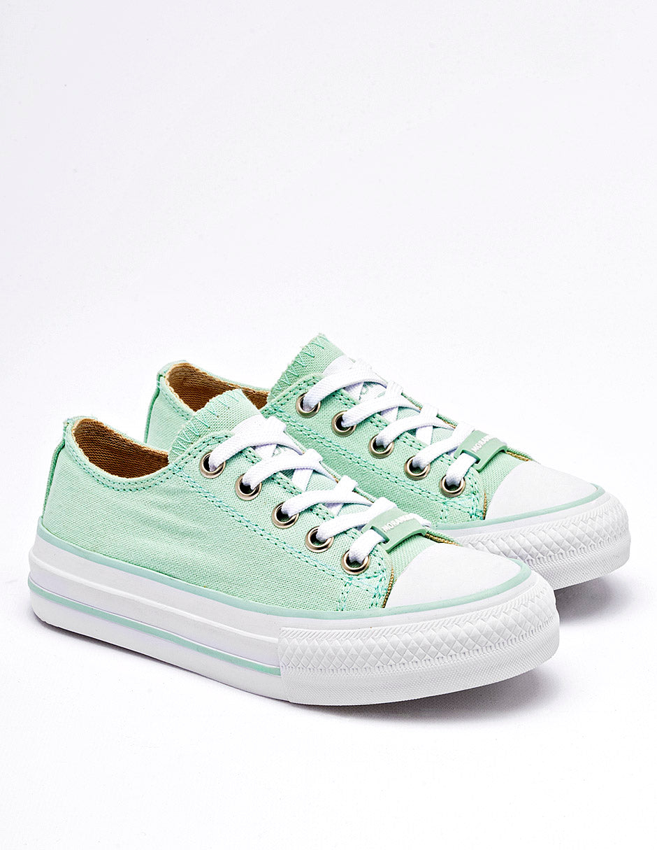 Tenis para Niña  Verde Adela en Moramora