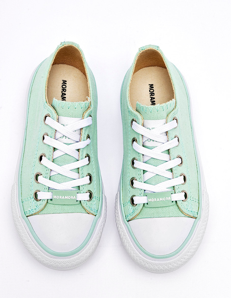Tenis para Niña  Verde Adela en Moramora