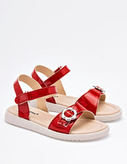 Sandalia para Niña  Rojo Catalina en Moramora