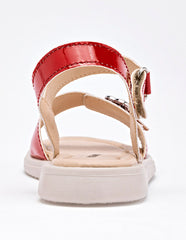 Sandalia para Niña  Rojo Catalina en Moramora