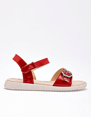 Sandalia para Niña  Rojo Catalina en Moramora