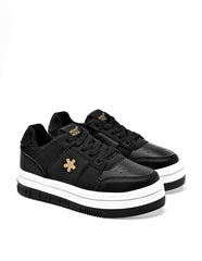 Tenis chunky para Mujer  Negro Francisca en Moramora