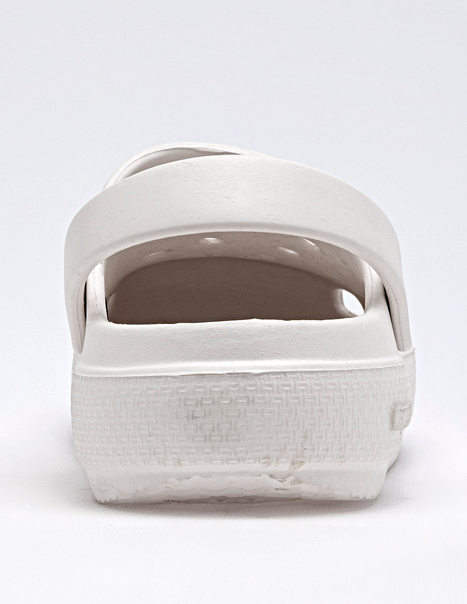 Sandalia impermeable para Mujer Blanco Adan en Moramora