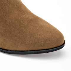 Botín Tacón para Mujer   Camel Mirella