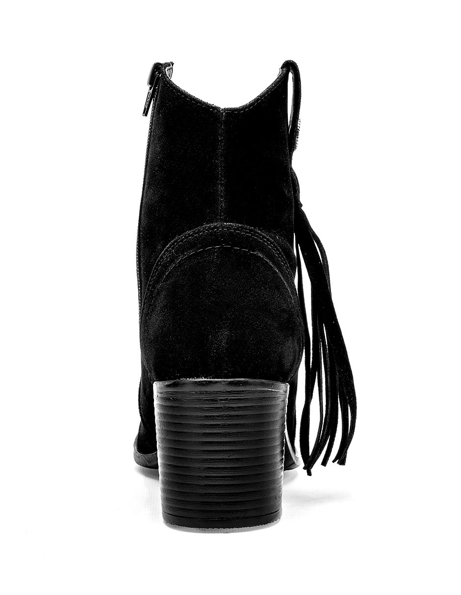 Moramora - Botín Tacón para Mujer Negro Mirella