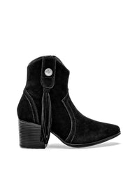 Moramora - Botín Tacón para Mujer Negro Mirella