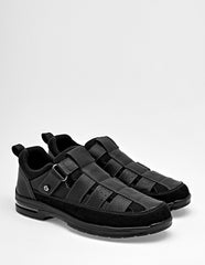 Moramora - Sandalia para Hombre  Negro Derek