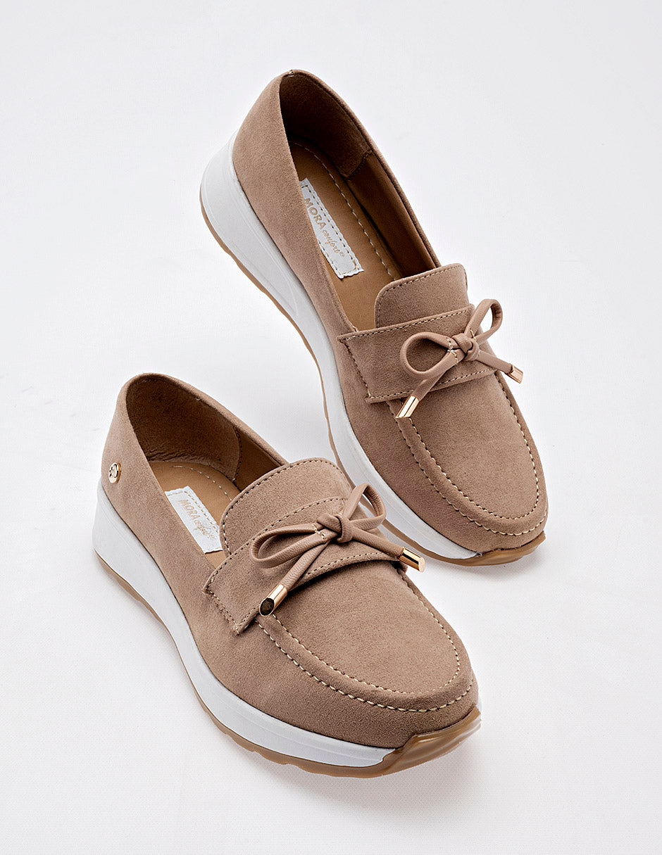 Mora Confort - Zapato confort  para Mujer Beige Caliope