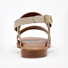 Sandalia piso para Mujer Camel Carolina