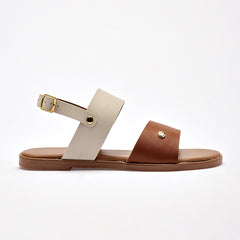 Sandalia piso para Mujer Camel Carolina