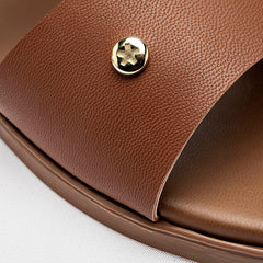 Sandalia piso para Mujer Camel Carolina