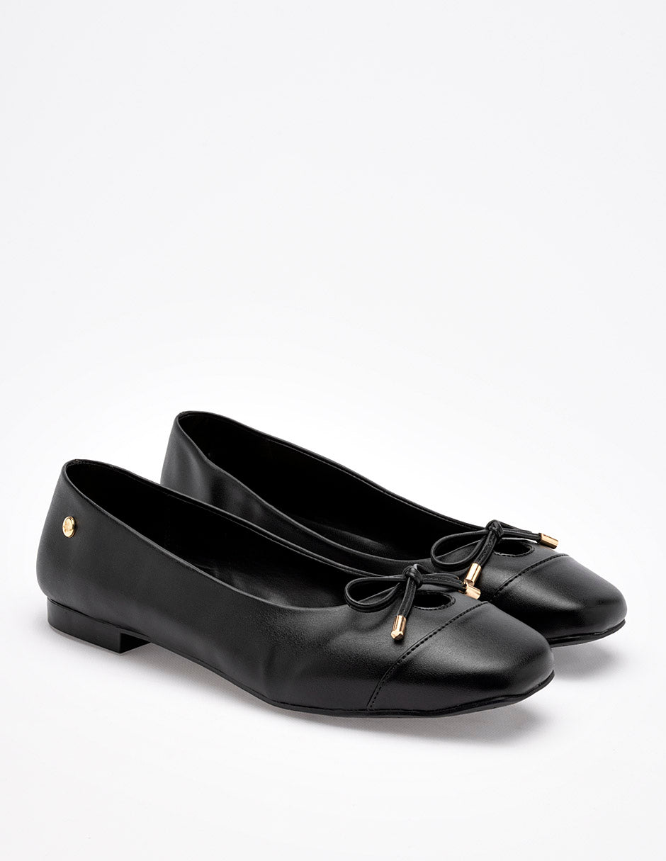 Moramora - Balerina para Mujer Negro Alejandra