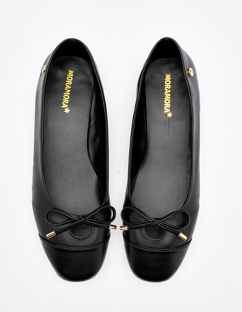 Moramora - Balerina para Mujer Negro Alejandra