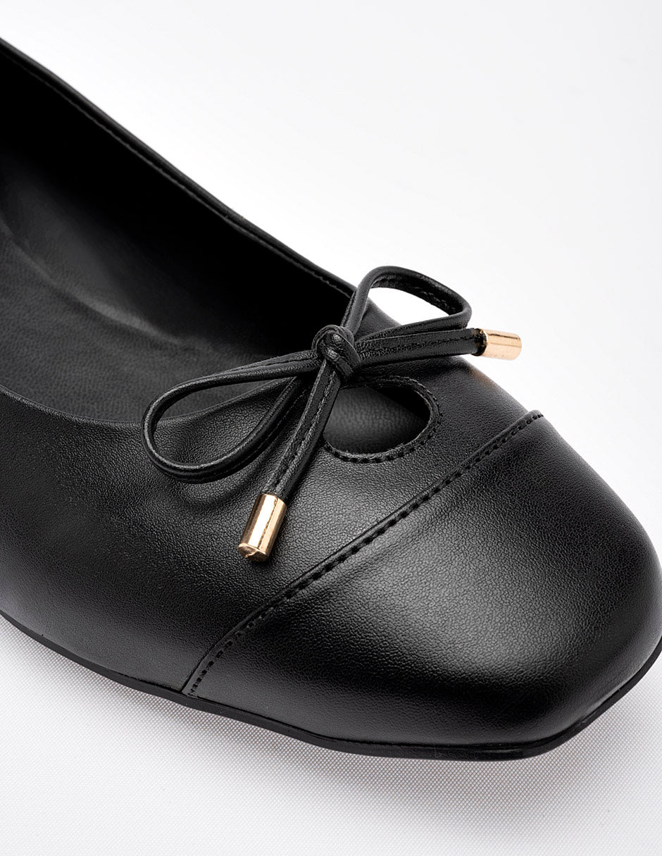 Moramora - Balerina para Mujer Negro Alejandra