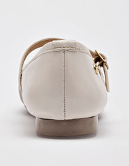 Moramora - Balerina para Mujer Beige Cristina