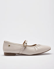 Moramora - Balerina para Mujer Beige Cristina