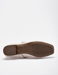 Moramora - Balerina para Mujer Beige Cristina
