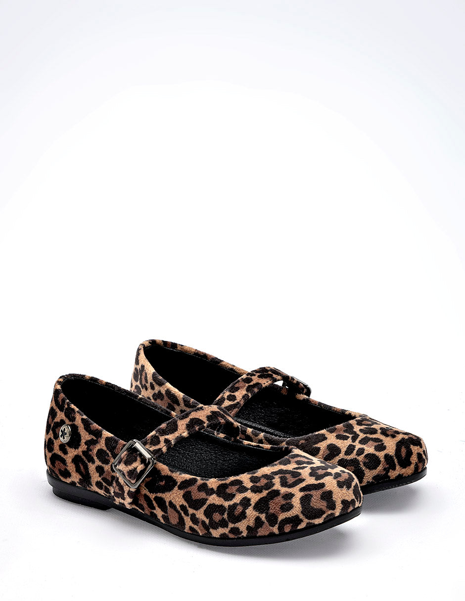 Moramora - Zapato casual para Preescolar Niña  Café Marlene