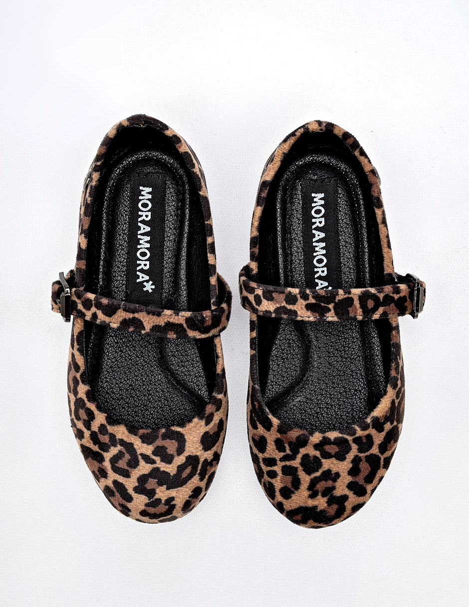 Moramora - Zapato casual para Preescolar Niña  Café Marlene