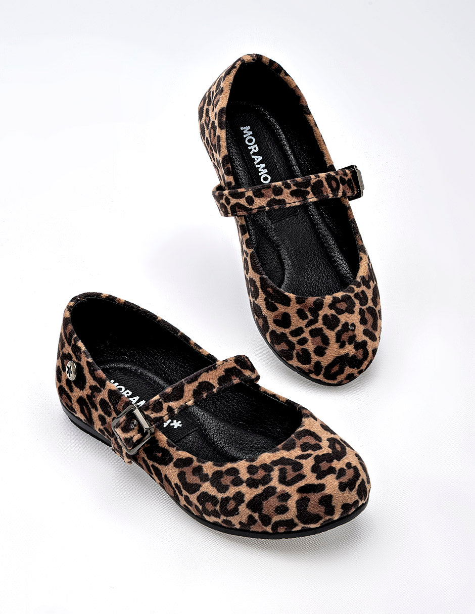 Moramora - Zapato casual para Preescolar Niña  Café Marlene