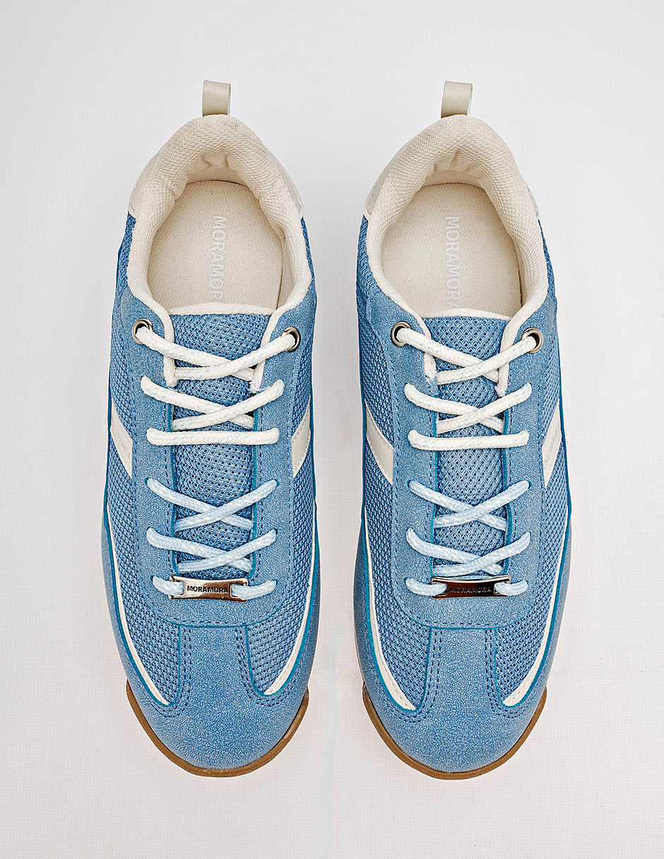 Tenis para Mujer  Azul Manuela